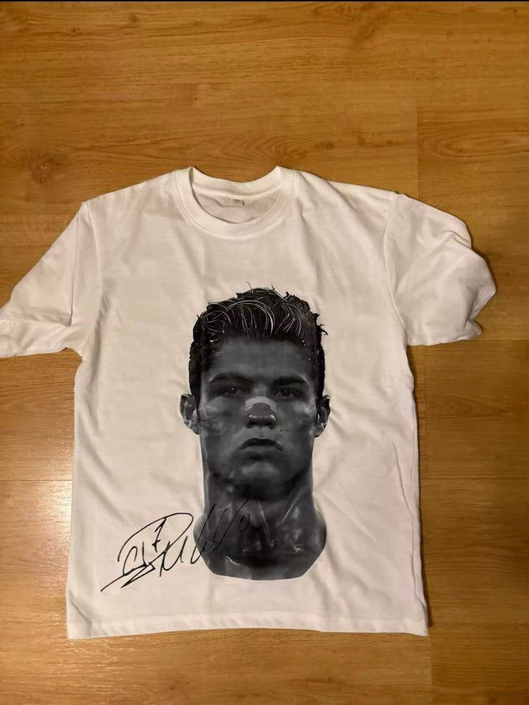 Image of Iconic Retro Ronaldo Soccer Tee