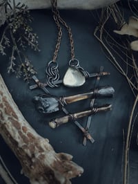 Image 5 of Relic elemental talisman with pyrite 