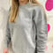 Image of Side Zip Sweatshirt - Black/Grey