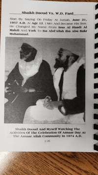 Image 4 of Shaikh Daoud Vs W.D. Fard by Dr. Malachi Z. York