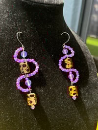 Image 2 of Jungle Haze Earrings