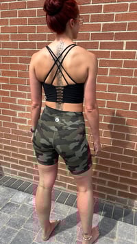 Orb Khaki Green Camo shorts
