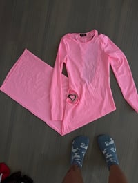 Image 1 of waydamin pink dress (sz med) 