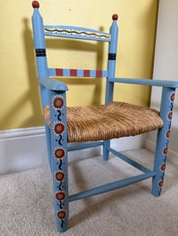 Image 1 of Blue Toddler Chair