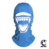 Image 2 of C Logo Thermal Ski Mask Blue/Green