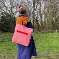 Image 4 of Houndstooth Tote