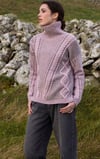 Lambswool Polo Neck - Made In Ireland 