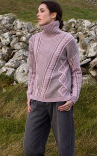 Image 1 of Lambswool Polo Neck - Made In Ireland 