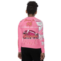Image 2 of Youth Pink BCAM Compression Shirt