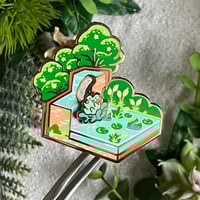 Water slide Interactive Pin