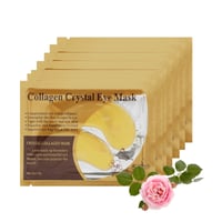 Image 4 of 20Pcs=10Pairs Gold Collagen Crystal Eye Mask skincare Eye Patches Firming Moisturizing Nourishing Ey
