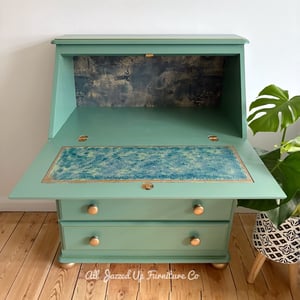 Image of Solid Pine Ducal Writing Bureau