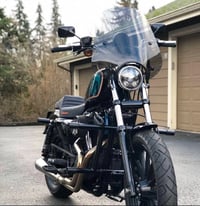 Image 1 of Rubber Mount Sportster Double Crash bar