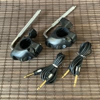 Image 5 of Roland PD-80 x 2 • Pair of 8" Single Zone Mesh Drum Pads • made in Japan • w/ mounts + cables