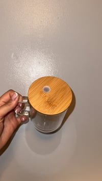 Image 2 of 17oz glass mug 
