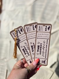 Image 2 of Bookmark | Cowboy | Movie Ticket 