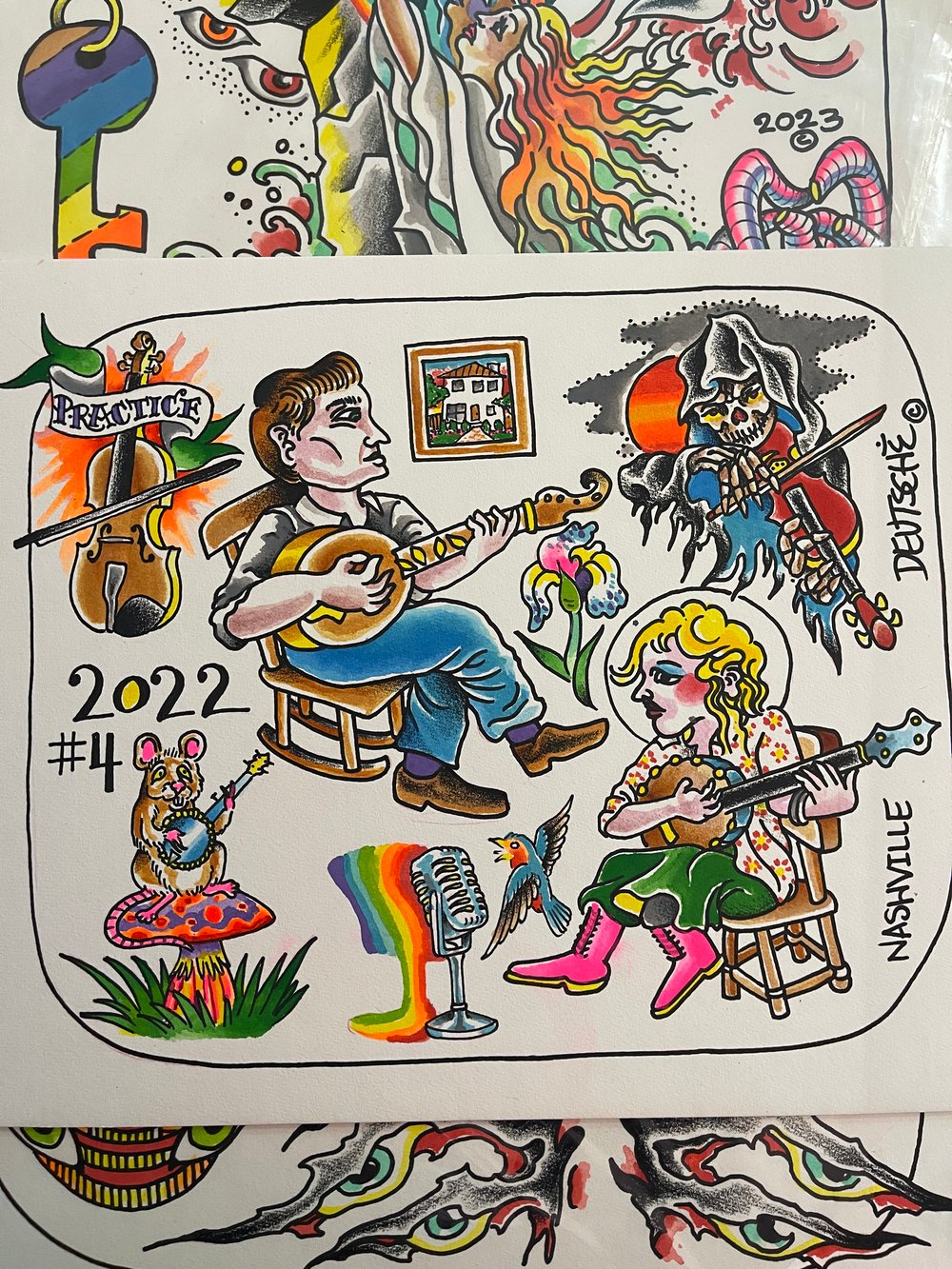 2023 flash nashville 10 color/line sheets