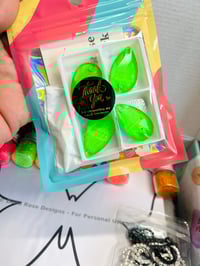 Image 7 of Neon Green Beading Butterfly Kit 