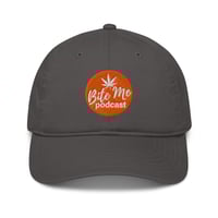 Image 3 of Bite Me logo Organic dad hat