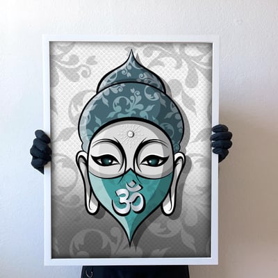 Image of 18x24 Buddha Print 