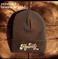 Image 2 of Howdy Beanie / Custom Colors