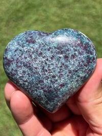 Image 3 of Ruby Fuchsite In Kyanite #2535