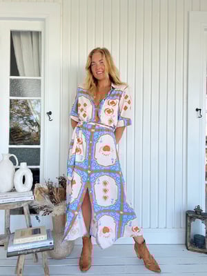Image of Ace of Spades Print Pepper Midi Dress. By JAASE 