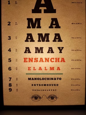 Image of Agudeza visual. Extremoduro.