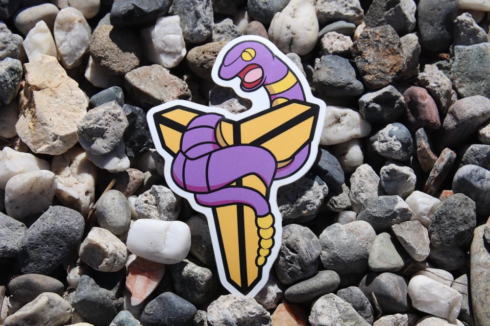 Image of Kobe Ekans Sticker Decal