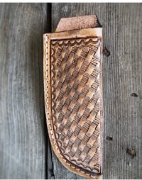 Weave Leather Sheath 