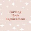 Earring Hook Replacement