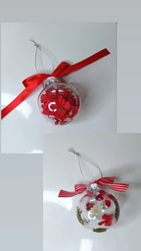 Image 2 of Christmas Floral Bauble Workshop November 30th