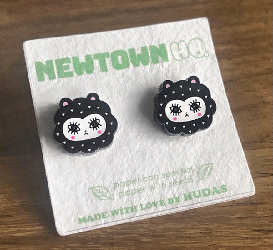 Image of Puff Puff Earring Studs