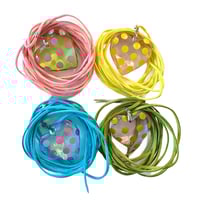 Image 1 of Polka Dot Candy Wrap Necklace