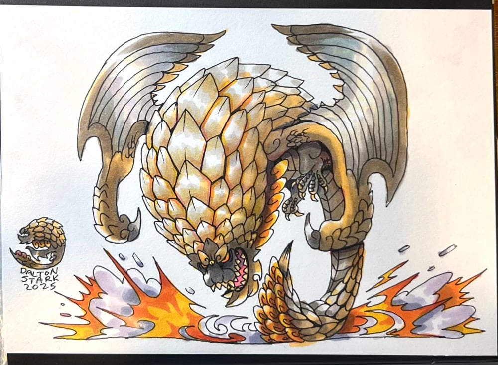 Monster Hunter Original Artworks Pt 5 | Dalton Doodles Online Shop