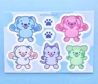 Image 1 of Blue’s Clues Sticker Sheet