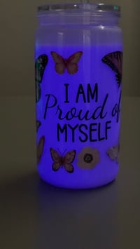 Image 10 of Glow snow glob cups