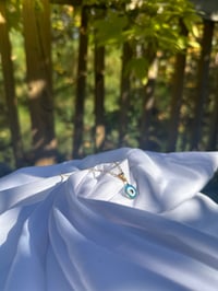 Image 2 of Blue evil eye necklace 