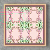 Image 2 of Tulip Trellis Scarf