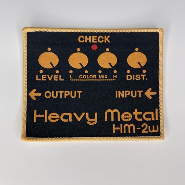 Image of Heavy Metal HM2 Woven Patch