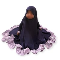 Image 2 of Two Tone Ruffled Overhead