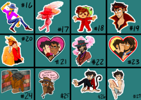 Image 3 of Lupin the 3rd stickers 