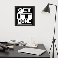 Image 3 of Get It Done Framed Poster