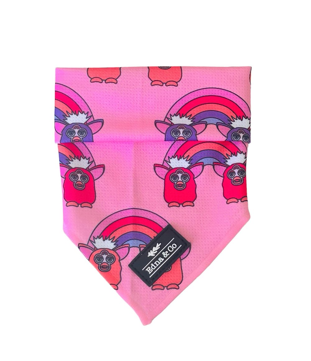 Image of Rainbow Furby Bandana