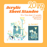 Image 1 of [PO] Rain multi-piece standee