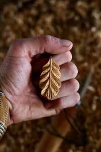 Image 2 of • oak Leaf Pendant 