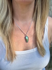 Image 4 of Dewdrop Variscite Necklace