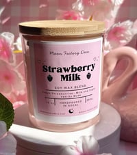 Image 1 of Strawberry Milk Candle