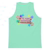 Image 7 of Be More Whimsical Men’s premium tank top