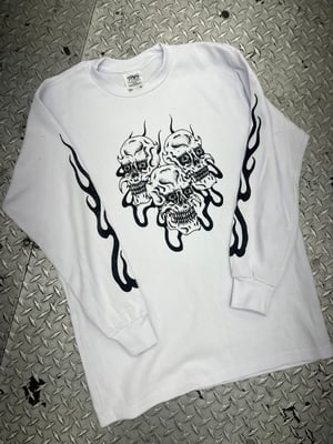 Image of Skull flame thermal